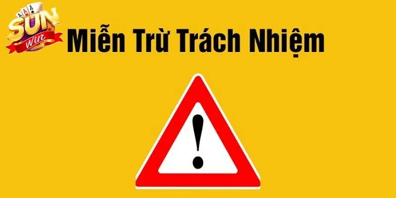 Miễn trừ trách nhiệm khi vi phạm điều khoản chung rất rõ ràng